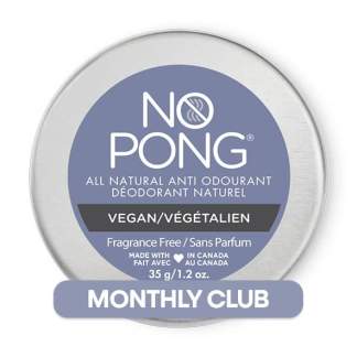 No Pong Fragrance Free Vegan Monthly Club