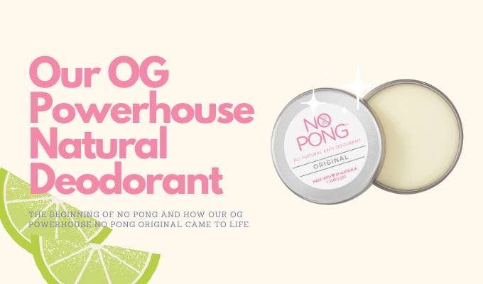 No Pong Original – Our OG Powerhouse Natural Deodorant