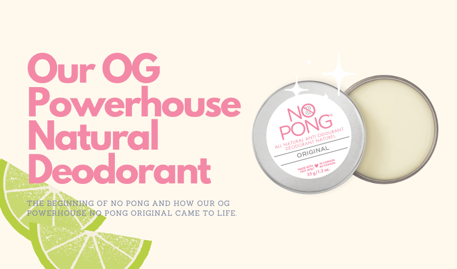 No Pong Original – Our OG Powerhouse Natural Deodorant