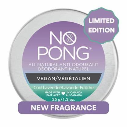 No Pong Cool Lavender Vegan 35g Tin