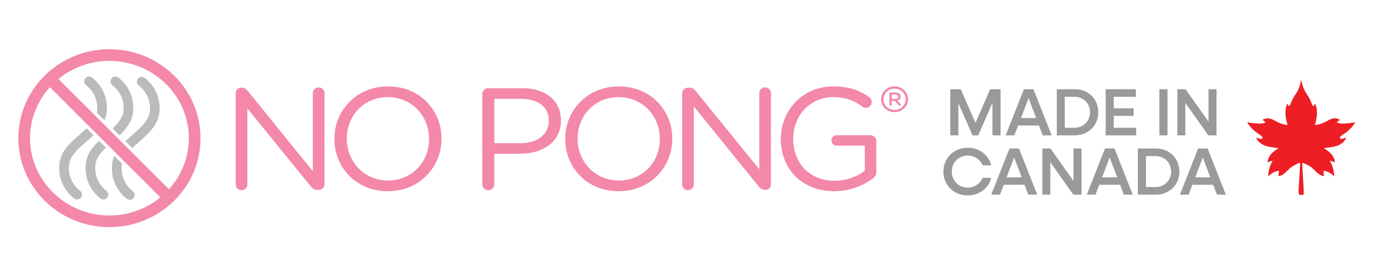 No Pong Made in Canada Logo 2025