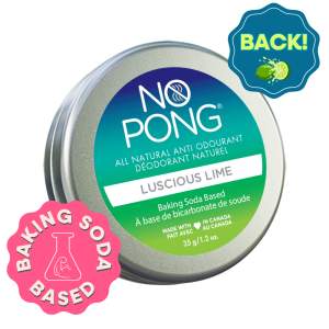 No Pong Luscious Lime Original 35g tin Made in CA