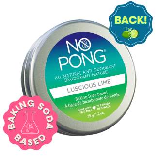 No Pong Luscious Lime Original 35g tin Made in CA