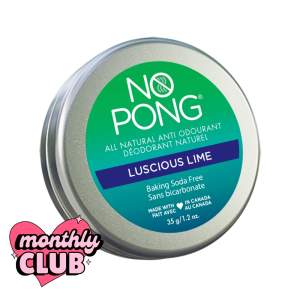 No Pong Luscious Lime Baking Soda Free 35g Monthly Club