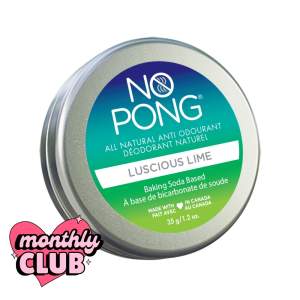 No Pong Luscious Lime Baking Soda Based 35g Monthly Club