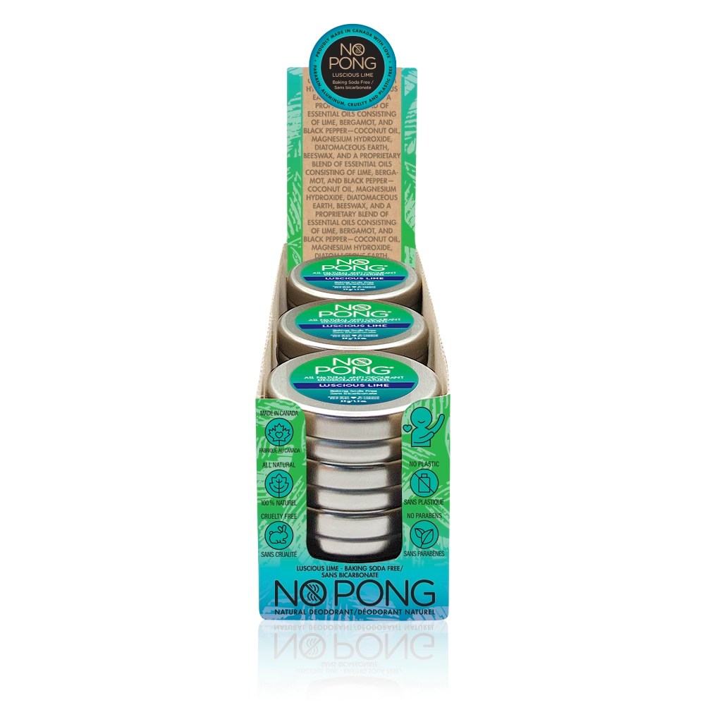 NEW Shelf Ready Tray – No Pong Luscious Lime Bicarb Free 35g